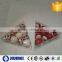 Different Colors Plastic Christmas Ball With Triangle PVC Box