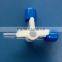 Plastic medical accessory 3 way stopcock