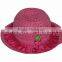 New Fashion Children Summer Lovely Bear Lace Straw Sun Hat