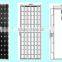 170W-200W Monocrystalline Modules , Using UV-resistant silicon