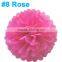6" 8" 10" 12" 15" 20" Tissue Paper Pompoms Pom Poms Balls Wedding Party Decor