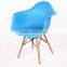 Woodlegs Plastic Dining Arm Chair
