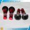 Auto Valve Tri Color Dust Cap Car Tubeless Tire Valve