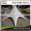 2014 Newly High peak 20 person China 10 star shade tents with sidewall in white for sale