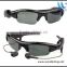 Mp3 sunglasses web camera digital video recording glasses video glasses with wireless camera