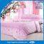 Wholesale fast color easy washing flower design cotton bedding set