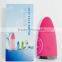 Red Color Vibration face wash brush Deep Cleaning