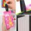 2016new product promotional silicone luggage tag