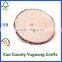 round wood log slices discs for diy crafts wedding centerpieces