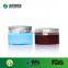 China Wholesaler Aluminium Cap Pet Clear Plastic Screw Top Lid Jar