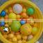 OEM Blow Molding Plastic Pit Hollow Ball For Ball Pools