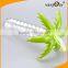 Colored Coconut Tree Shaped PET Plastic Cup with Straw for Drinking