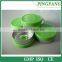 Flip-off cap of aluminium and plastic for glass infusion bottle