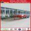 China New 40T 3 Axle Drop Deck Trailer for Container Transport