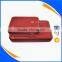 Red 1680D Leather EVA custom Hard Shell Shoulder Laptop BagTool cases
