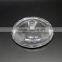 Wholesale clear crystal glass jewelry box
