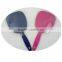 Two pcs of hand held mirror with double clamshell of mirror for beauty