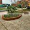 FO-9C07 Modern design Corten Steel planter&flower pot