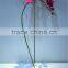 Home garden creepers decoration 110cm height artificial plum colored Phalaenopsis flowers making EHDL02 0808