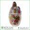 best toys for 2015 christmas gift owl shape flower patterns ceramic animal piggy bank for decoration