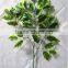 Artificial banyan leaves for wholesale,fake artificial banyan tree leaves