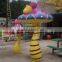 Outdoor Frp Mushroom Sculpture Decoration