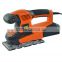 high quality hand held sander yellow manufactured in China