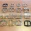 Steel Wire Form High quality End Bar Buckle with prong black color, nickel plate, Brass Plate