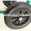 Manual garden hose reel carts