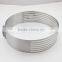 Adjustable Stainless Steel Layer Cake Slicer Kit Mousse Cake Ring Mold