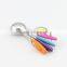 Colorful Handle Stainless Steel 5pcs Measuring Spoon Set