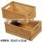 Hot selling bamboo kitchen storage box