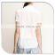 2016 S/S women chiffom white t-shirt white tee