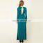 2017 Women Latest Round Neck Maxi Dresses Long Twist HSm9154