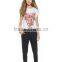 Fashion cultivate one's morality Button placket sweatpants with rib bottom and elastic waistline