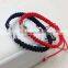 diy custom star and moon charms wax cord couple bracelets 2017 handmade love heart charm wax cord bracelets for her and his gift