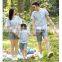 2017 summer family matching clothing design stripe t shirt couple t-shirt