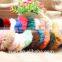 Hot selling lady hair accessories rex rabbit fur hair band with low price