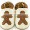 Lightning pattern soft sole genuine leather shoes for baby