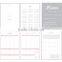 customize A4/A5/A6 different kinds of planner /noteboo/diary planner /wire-o planner with emboss/deboss logo ,