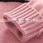 Childrens front tassels long sleeve classt simple pullover sweater kids dresses for girls