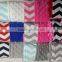 New design Chevron Blanket Baby Minky Blanket