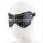Rivet Punk Black Eyeshade Sexy Eye Mask Patch Blindfold Adult Games Flirt Sex Toy Sleep Sex Products For Couples