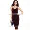 The Cross backless Europe and the United States package hip bandage skirt sexy dress SD08