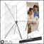 X Type Banner Stand Foldable Tripod Signage Holder Show Display