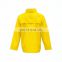 China hot sale yellow mens motorcycle waterproof safety pvc rain coat suit workwear cloth with pant coat design