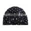 2017 Star Print Baby Bowknot Knot Hooded Hat Indian Hoods European and American Fashion Kids Hat