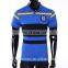 OEM Fashion Men's 100% Cotton Striped Custom Polo Shirt with Logo Embroidery