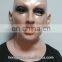 Hot-selling carnival cosplay latex real human face mask for Masquerade