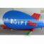 Blue Airship Shaped Cheap Inflatable Helium Balloon Advertising Airplane Balloon